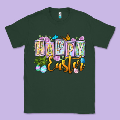 Happy Easter Classic Tee Designed By Oliviacreatesart