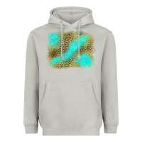 Moon Dust Turquoise Leopard Background Heavyweight Hoodie - Jasminsmagicworld