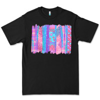 Black Pink Easter Brushstrokes Premium Tee - BundleAndBundleShop