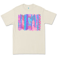 Bone Pink Easter Brushstrokes Premium Tee - BundleAndBundleShop