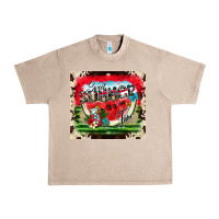 French Oak Sweet Summer Time Urban Heavy Tee - CowhideDigitalArt