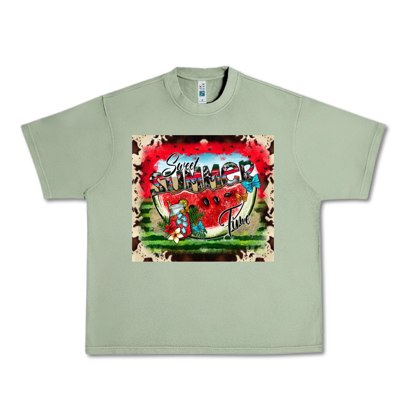 Sweet Summer Time Urban Heavy Tee by CowhideDigitalArt | Teevron