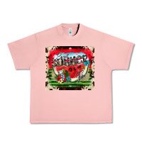 Salmon Sweet Summer Time Urban Heavy Tee - CowhideDigitalArt