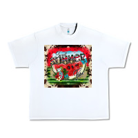 White Sweet Summer Time Urban Heavy Tee - CowhideDigitalArt