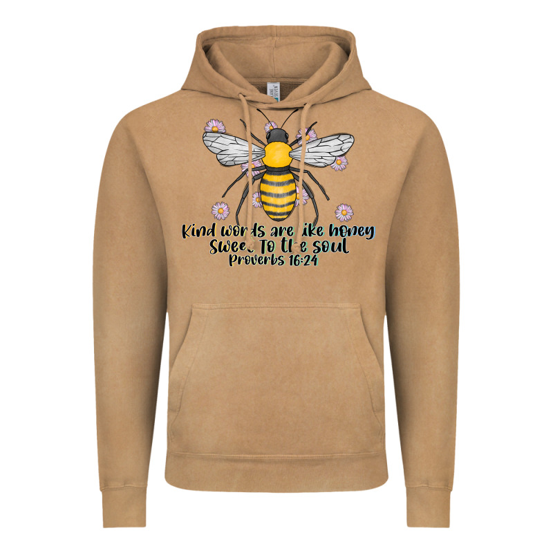 Kinda Words Are Like Honey Sweet To The Soul Vintage Hoodie by CowhideDigitalArt | Teevron