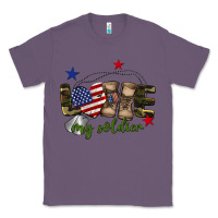 Lavender Love My Soldier Classic Tee - BarkalooDesign