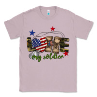 Lilac Love My Soldier Classic Tee - BarkalooDesign