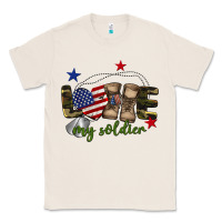 Natural Love My Soldier Classic Tee - BarkalooDesign