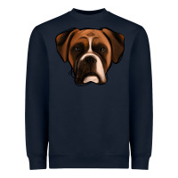 Navy Boxer Heavyweight Sweatshirt - Jasminsmagicworld