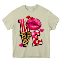 Mossy Western love lips Heavy Core Tee - FaDigitalArtStudio