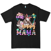 Black one hoppy mama Premium Tee - FaDigitalArtStudio