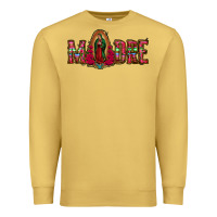 Antique Gold madre floral aztec leopard Premium Sweatshirt - Jasminsmagicworld