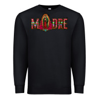 Black madre floral aztec leopard Premium Sweatshirt - Jasminsmagicworld