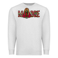 Oatmeal Heather madre floral aztec leopard Premium Sweatshirt - Jasminsmagicworld