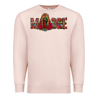 Pale Pink madre floral aztec leopard Premium Sweatshirt - Jasminsmagicworld