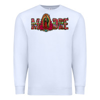 White madre floral aztec leopard Premium Sweatshirt - Jasminsmagicworld