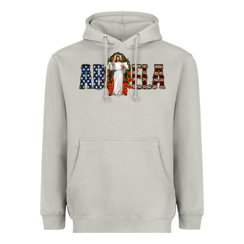 Abuela Jesus Christ Heavyweight Hoodie by Jasminsmagicworld | Teevron