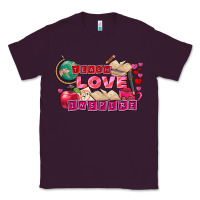 Plum Valentine's Day teach love inspire Classic Tee - FaDigitalArtStudio