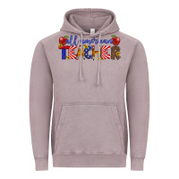 Vintage Zinc all american teacher Vintage Hoodie - Artiststas