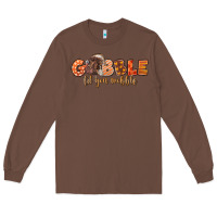 Chestnut Gobble Gobble Til You Wobble Long Sleeve Tee - LillyAllenDesigns