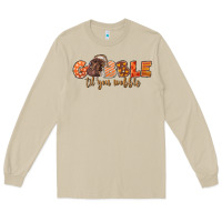 Mushroom Gobble Gobble Til You Wobble Long Sleeve Tee - LillyAllenDesigns