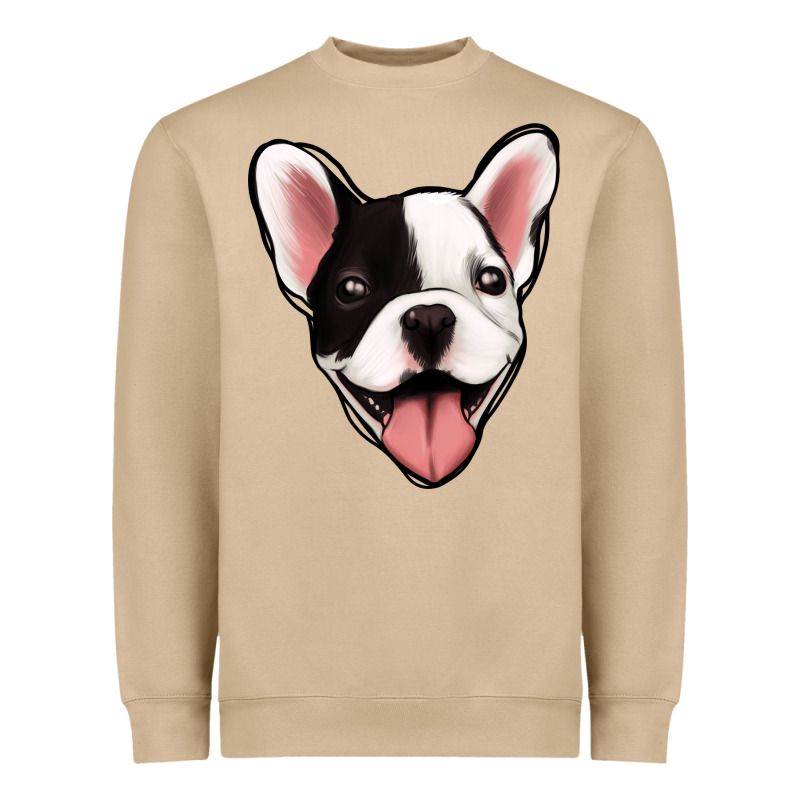 French Bulldog Heavyweight Sweatshirt by Jasminsmagicworld | Teevron