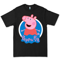 Black peppa pig Premium Tee - artisFamous
