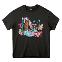 Asphalt Easter cowboy boots hat Heavy Core Tee - OliviaCreatesArt