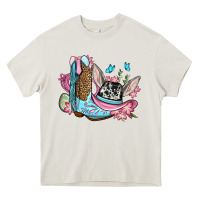 Easter Cowboy Boots Hat Heavy Core Tee | Teevron