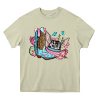 Mossy Easter cowboy boots hat Heavy Core Tee - OliviaCreatesArt