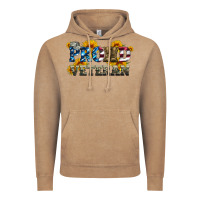 Vintage Coffee proud veteran boots and hats Vintage Hoodie - Artiststas