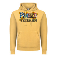 Vintage Mustard proud veteran boots and hats Vintage Hoodie - Artiststas