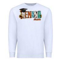 White mom of a senior 2021 Premium Sweatshirt - Jasminsmagicworld