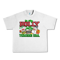 Lunar Rock In My Holly Jolly Teacher Era Urban Heavy Tee - CowhideDigitalArt
