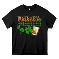 Black St. Patrick's Day whiskey business Heavy Core Tee - OliviaCreatesArt