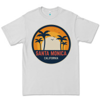 Dove Grey santa monica california Premium Tee - artisFamous
