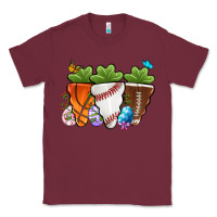 Burgundy Easter Day Sports Easter sports carrots Classic Tee - OliviaCreatesArt