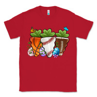 Red Easter Day Sports Easter sports carrots Classic Tee - OliviaCreatesArt