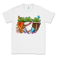 White Easter Day Sports Easter sports carrots Classic Tee - OliviaCreatesArt