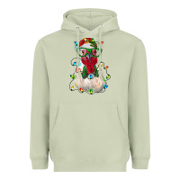 Matcha christmas rooster Heavyweight Hoodie - RanaPortraitStore