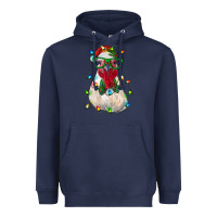 Navy christmas rooster Heavyweight Hoodie - RanaPortraitStore