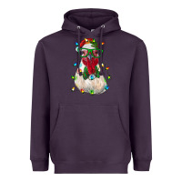 Plum christmas rooster Heavyweight Hoodie - RanaPortraitStore