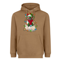 Toasted Coconut christmas rooster Heavyweight Hoodie - RanaPortraitStore
