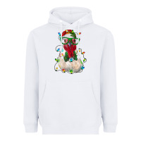 White christmas rooster Heavyweight Hoodie - RanaPortraitStore