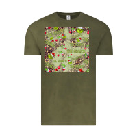 Vintage Olive The Grinch Seamless Vintage Tee - CowhideDigitalArt