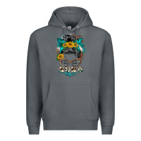 Rock nona life messy bun Premium Hoodie - BarkalooDesign