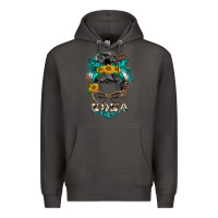 Smoke nona life messy bun Premium Hoodie - BarkalooDesign