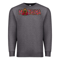 Charcoal Heather madrina lady of guadalupe Premium Sweatshirt - Jasminsmagicworld