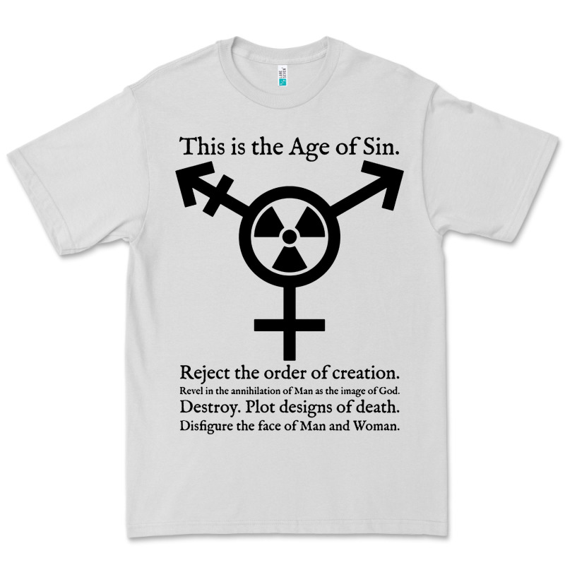 This Is The Age Of Sin   Transgender Symbol Premium Tee by artisFamous | Teevron