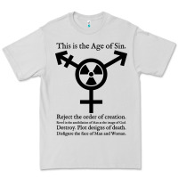 Dove Grey this is the age of sin   transgender symbol Premium Tee - artisFamous